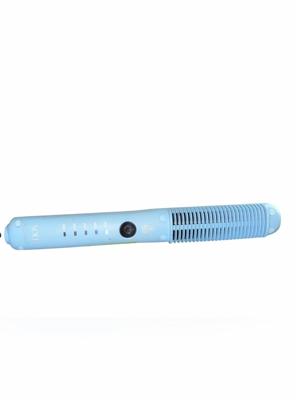 Soleil Baby Blue Styling Comb - Portable Heated Hair Brush